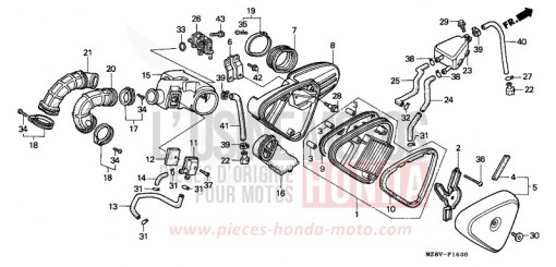 LUFTFILTER (1) VT600CV de 1997